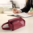 thumbnail image 4 of YYV Transparent Mesh Travel Pouch Cosmetic Organizer Small Three Dimensional Mesh Storage Bag Multifunctional Portable Case For Cosmetics Jewelry Stationery Travel Accessories Organizer, 4 of 6