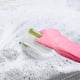 thumbnail image 3 of Cepillo para fregar con agarre cómodo, cerdas flexibles y rígidas, resistente, para baño, ducha, lavabo, alfombra, suelo, paquete de 2, 3 of 5