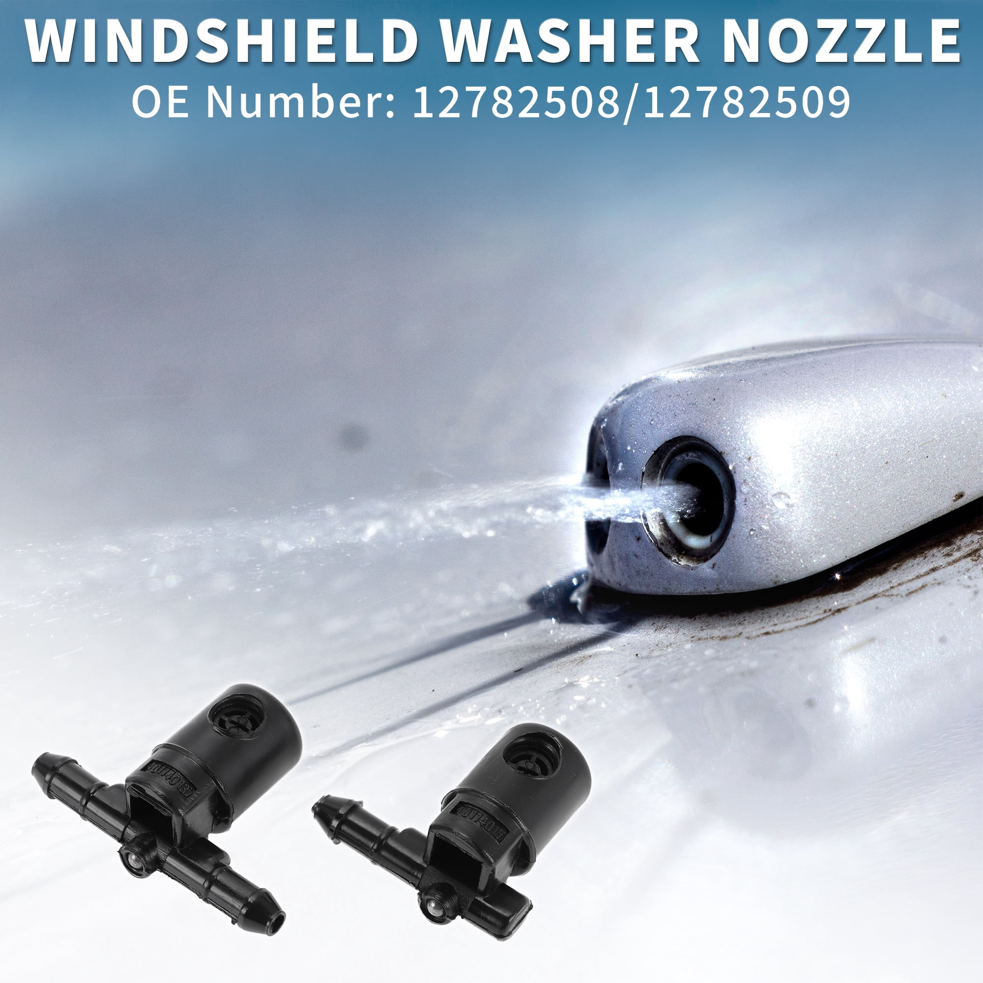 Unique Bargains Windshield Washer Nozzle for Vauxhall for Astra 1998-2012