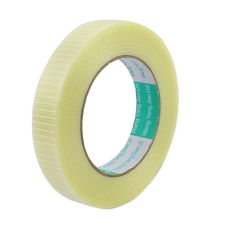 - Roll of 25mm Height x 50M Length Adhesive Insulating Grid Glass Fiber Tape