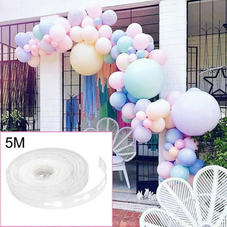 Fymall Arch Garland Balloon Decorating Strip Tape For Birthday