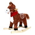 thumbnail image 2 of Interactive Rocking Horse with Sound & Moving Parts, Plush Riding Toy for Kids 1-6 Years, 110lbs Capacity, Eye-Catching Nursery Decor, 2 of 8