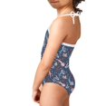 thumbnail image 4 of FOR U DESIGNS Axolotl Halter Neck Swimwear for Surfing Swimming Quick Dry Beach Swim Bathing Suit for 5-6 Years Little Girls Comfy One Piece Swimsuit, 4 of 6
