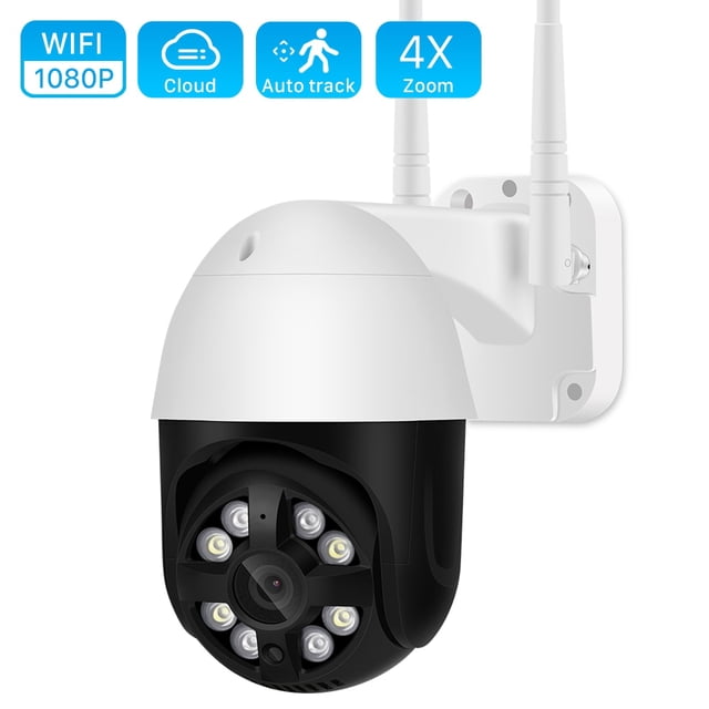 Cámara IP PTZ de 3MP para exteriores, videovigilancia de seguridad inalámbrica, Audio bidireccional, 1080P, HD, con Zoom Digital de 2MP y 4X, Wifi