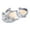 Silver, variant on Otqutp Pageant Flower Girls Footwear Fashion Spring and Summer Children Dance Shoes Girls Dress Performance Princess Shoes Rhinestone Pearl Sequin Bow Hook Loop Shoes