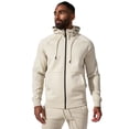 thumbnail image 3 of Jordan Craig Men Fleece Zip-up Hoodie (Taupe Cream), 3 of 4