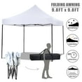 thumbnail image 2 of Pop Up Canopy 10x10 Pop Up Canopy Tent Party Tent Ez Up Canopy Sun Shade Wedding Instant Folding Protable Better Air Circulation Outdoor Gazebo with Backpack Bag, 2 of 7