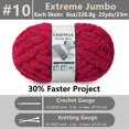 thumbnail image 2 of Harn Cozyful Chunky Chenille #10 para tejer a mano 8 madejas, 2 of 8