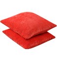thumbnail image 5 of Mainstays Chenille Square Coral Pillow 18''x18'',2 Pack, 5 of 5