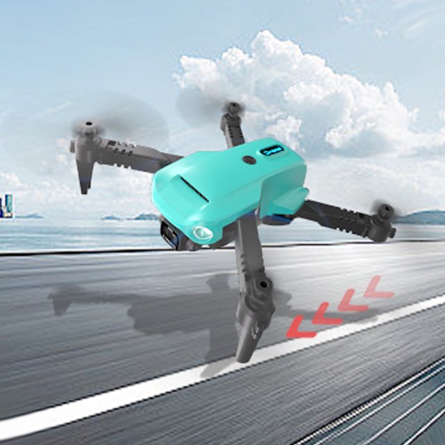 Cuadricóptero Plegable 4K HD Cámara dual FPV Quadcopter Fotografía aérea 2.4GHz RC Drone para principiantes