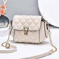thumbnail image 5 of Adecuado para que las mujeres vayan a trabajar para tener citas. Bolso de hombro de gran capacidad, bolso cruzado de PU, 5 of 5