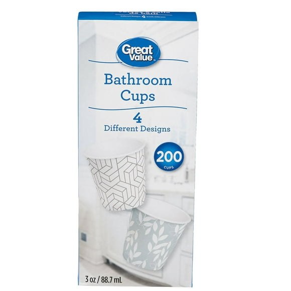 Gobelets à salle de bain Great Value