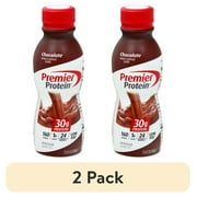 (2 pack) Premier Protein Shake, Chocolate, 30g Protein, 11.5 fl oz, 1 Ct