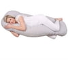 Leachco Sleeper Keeper Loop Contoured Fit Body Pillow, Gray