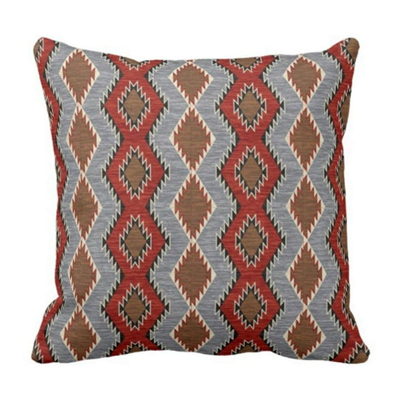 RYLABLUE Native Southwest Tribal Geometric Western Patterns Pillowcase Cushion Cover 20x20 inches