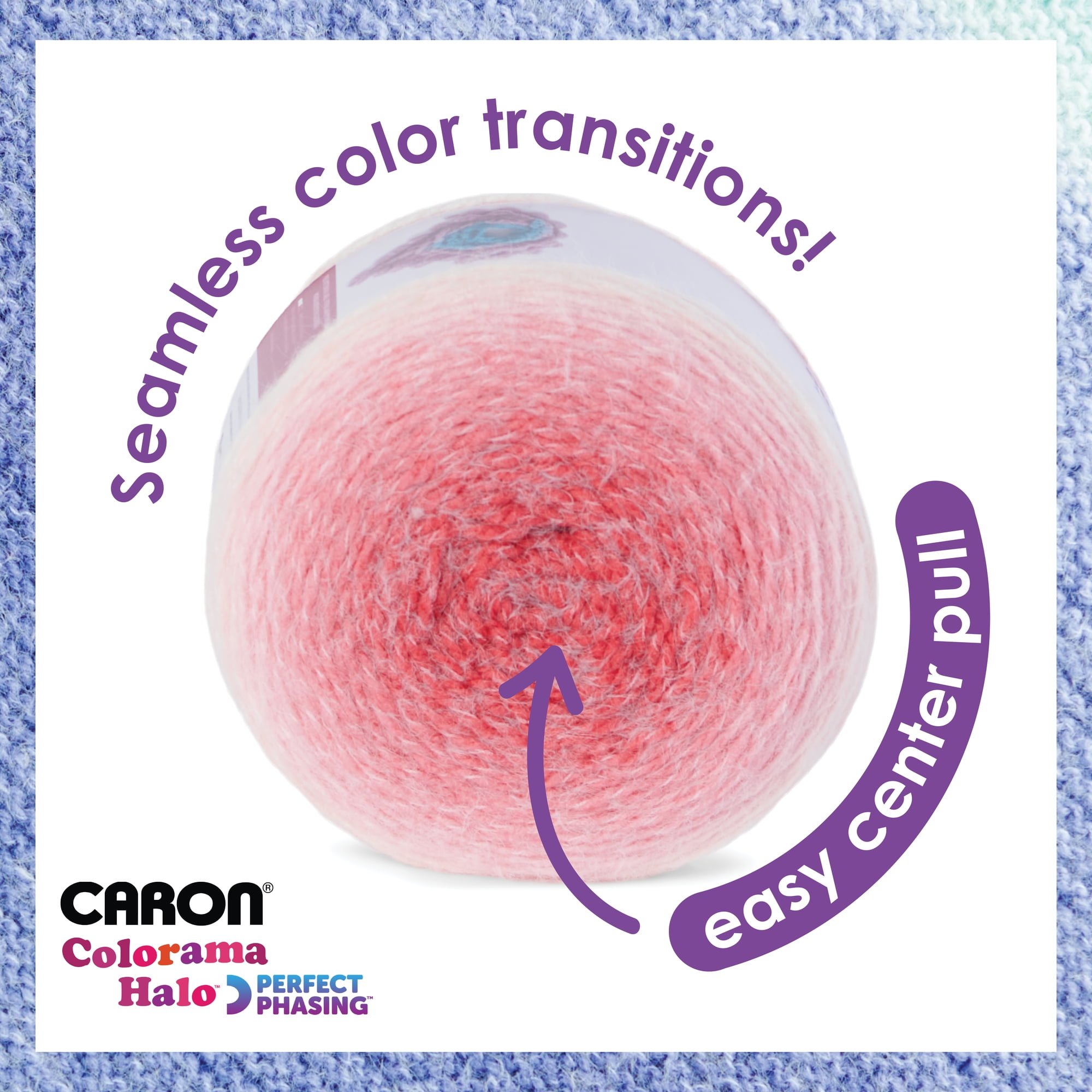 Caron® Colorama Halo™ #5 Bulky Blend Yarn, Nutmeg Frost 8oz/227g, 481 Yards (2 Pack)