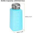 thumbnail image 2 of Lot de 2 250ml (8.5 oz) Distributeur de Solvant d'Alcool avec Bouchon en Acier Inoxydable pour solution d'Acétone, 2 of 5