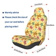thumbnail image 3 of Yiaed Ocean And Sea And Sand Print Car Seat Covers,Universal Auto Seats Protector Fits for Car,SUV Sedan,Truck,Automotive Seat Covers & Accessories, 3 of 5