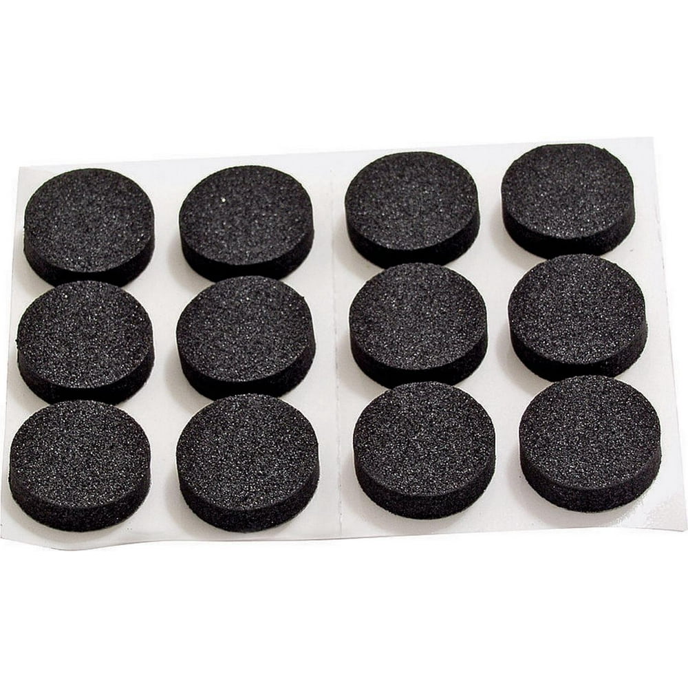ProSource AntiSkid Furniture Pad, 3/4 In Dia, Round, Rubber Walmart