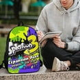 thumbnail image 6 of Splatoon Backpack, Large Capacity Backpack, 17 Inch Laptop Backpack for College Work Travel, 6 of 9