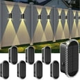thumbnail image 1 of Luces solares para vallas LIANGLOME 3000/4000/6000K IP65 a prueba de agua, 1 of 6