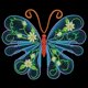 thumbnail image 2 of Cuadros Decorativos Kit de pintura de diamante 5D con forma especial parcial de Ehuebsd mariposa pintura de diamantes de imitación bricolaje arte de pared manualidades mosaico imagen deco, 2 of 9