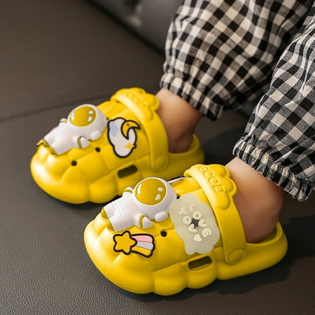 

Cartoon Slides Sandal For Kids Toddler Boys Girls Non Slip Novelty Cute Slippers Summer Children Flat Sandal Slippers For Shower And Beach Outdoor