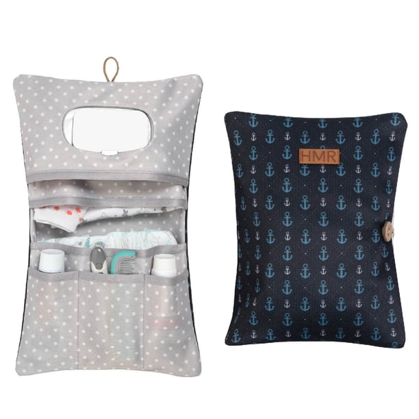 Organizador de bolsas de pañales para bebés HAMUR HOME Compact Plegable