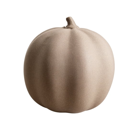 Paper Mache Pumpkin Decoration 15cm Halloween Fall Hanging Ornament Eco-Friendly DIY Craft Supplies for Painting, Fall Table Centerpiece