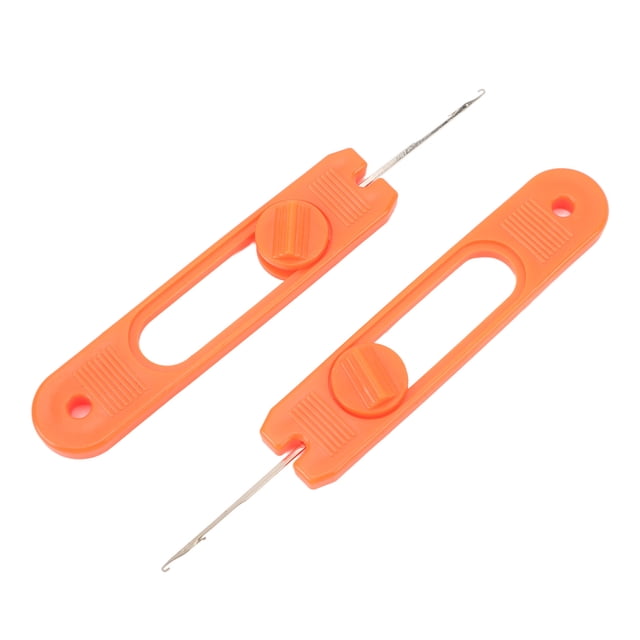 Aguja de Cebo de Pesca, Pequeño retráctil liviano 2 piezas de cebo de cebo a prueBa de Óxido para pesca de carpa