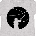 thumbnail image 4 of Inktastic Fly Fishing silhouette Boys or Girls Toddler T-Shirt, 4 of 5