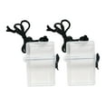 thumbnail image 1 of jinwen 2 Pieces Underwater Transparent Floating Watertight Cases for Canoeing Kayak, 1 of 9