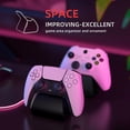 thumbnail image 3 of PlayVital Stand-AL Game Controller Stand for ps5, for ps4, Universal Desktop Display Gamepad Stand for Xbox Series X/S, Xbox One, Aluminium Metal Controller Stand Holder for Switch Pro - Black, 3 of 6