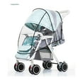 thumbnail image 2 of Premium Rain Cover, with Infant Car Seat Stroller for Snow, Wind & Rain, Suitable for Various Stroller Models (Regular), 2 of 5