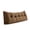 Coffee -23.6 in, variant on Bed Headboard Backrest Cushion With Side Pocket, Long Wedge Reading Pillow Soft Support Headboard Pillow for Bed Sofa Home Interior 23.6 in.Pink
