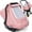 Thick-Pink, variant on Waterproof Baby Car Seat Cover，Cold Weather Carseat Cover for Babies,Infant Car Seat Cover Canopy for Boy Girls,Windproof Car Seat Canopy for Boys & Girls, Keeps Babies Warm and Cozy