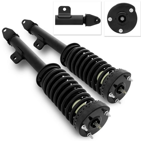 Dodge Magnum Accessories 2005-2008 Dodge Magnum, 2006-2010 Charger, 2005-2010 Chrysler 300 Front Suspension Struts Coil Spring w/Mounts Set L+R ()