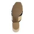 thumbnail image 5 of Mia Too Women's Slide Raffia Block Heel Sandal, 5 of 5