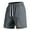 Gray, variant on Men's Quick-Dry Breathable Workout Shorts with Pockets - Lightweight Athletic Training & Gym Cargo Pants