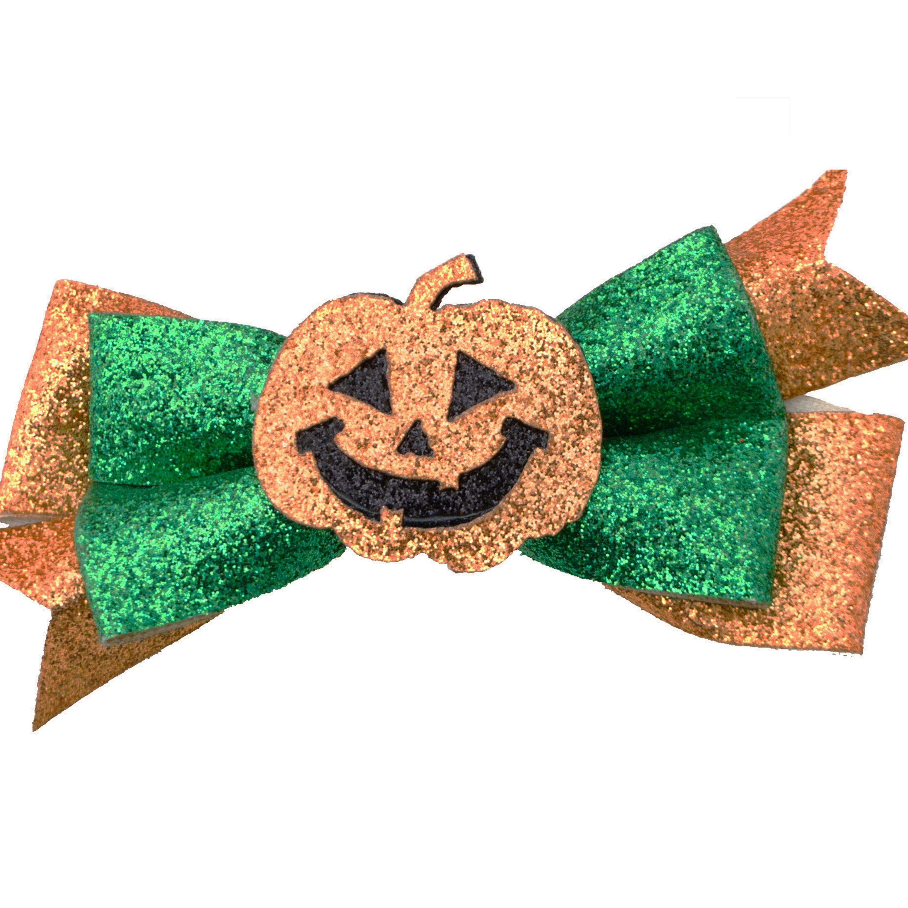 Glitter Bows Large 13x9” Halloween Spiders & Pumpkin 3 Colors to Choose  B137* 