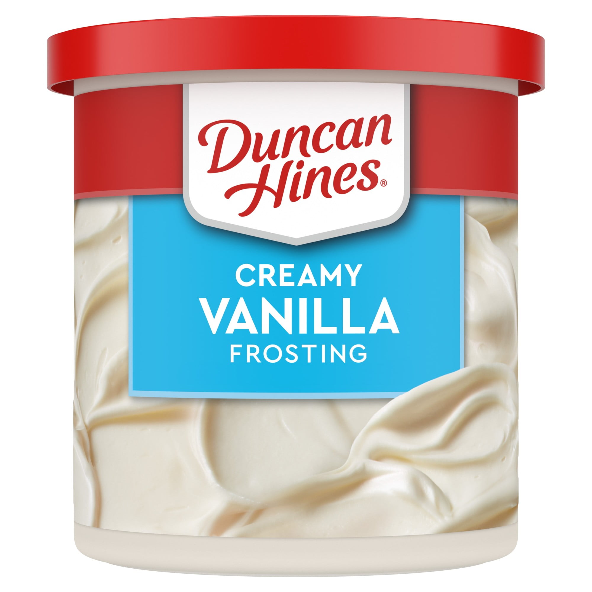(8 pack) Duncan Hines Creamy Vanilla Flavored Frosting, Thanksgiving Cookie Decorating, 16 oz.