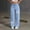 Light Blue, variant on Womens Jeans Bowknot High Waisted Denim Pants Straight Leg Y2K Casual Baggy Trousers