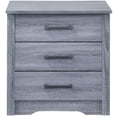 thumbnail image 2 of Durable Particle Board / Bedroom Setting / Gray Nightstand, 2 of 2