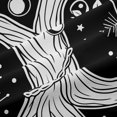 thumbnail image 5 of Homewish Black White Tree Of Life Blackout Curtains Set of 2 (52x84 Each),Stars Galaxy Print Curtain, 5 of 6