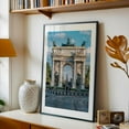 thumbnail image 5 of Arco della Pace 02 - Milan Lombardy Italy Photography Black Framed Wall Art Print 20 x 30 inches, 5 of 8