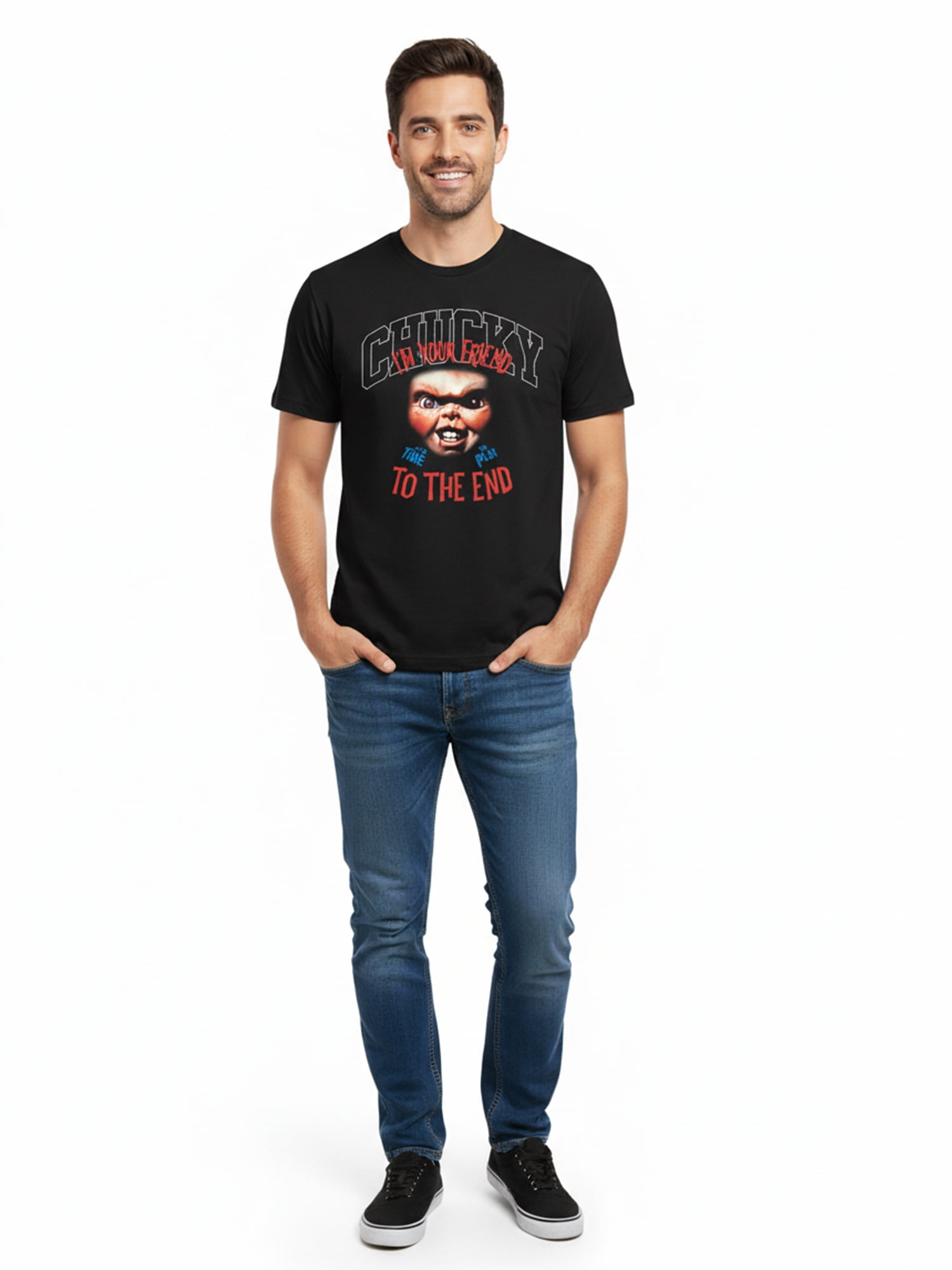 Chucky, Unisex Short Sleeve Graphic Tee, Sizes S-3XL