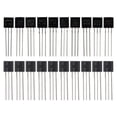 thumbnail image 2 of Kit transistores 200 Uds 10 valores TO-92 BC327 BC337 2N3906 S8050 S8550 A1015 C1815, 2 of 7