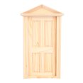 thumbnail image 2 of Puerta de casa de muñecas, 1:12, simulación de casa de muñecas, puerta de madera para bricolaje, muebles para casa de muñecas, innovación moderna, 2 of 9