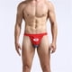 thumbnail image 2 of Bolsa de malla transpirable con agujeros y forma de U para hombre, interior tipo T, con separación hacia arriba, con forma de bala, sexy, 2 of 4