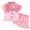 RD2, variant on Kid Girl Pajamas Set Solid Crewneck Top Trousers Casual Pajamas Set Boys Pjs Size 3-4 Years